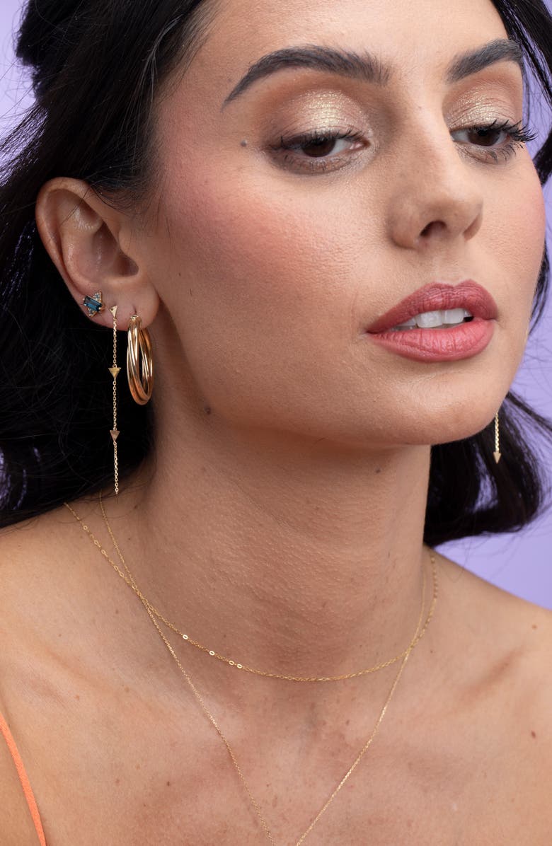 Bony Levy Semiprecous Stone 14K Gold Stud Earrings, Alternate, color, 