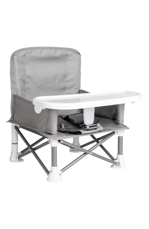 Portable Folding Booster Seat with Tray