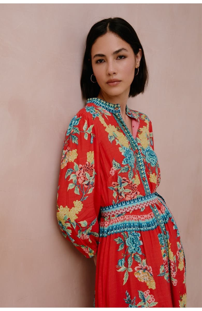 RAISHMA Tiffany Dress, Alternate, color, Red