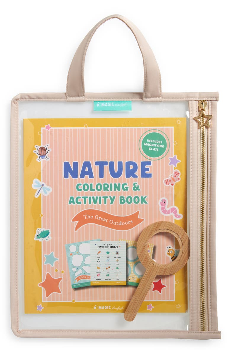 Magic Playbook Nature Activity Playset, Main, color, Yellow
