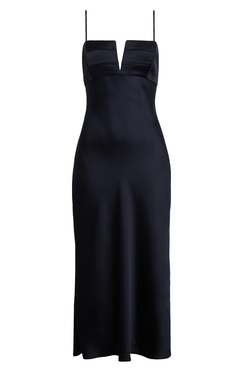 Ramy Brook Pina A-Line Dress, Alternate, color, Navy