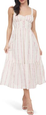 Blu Pepper Floral Tiered Sundress