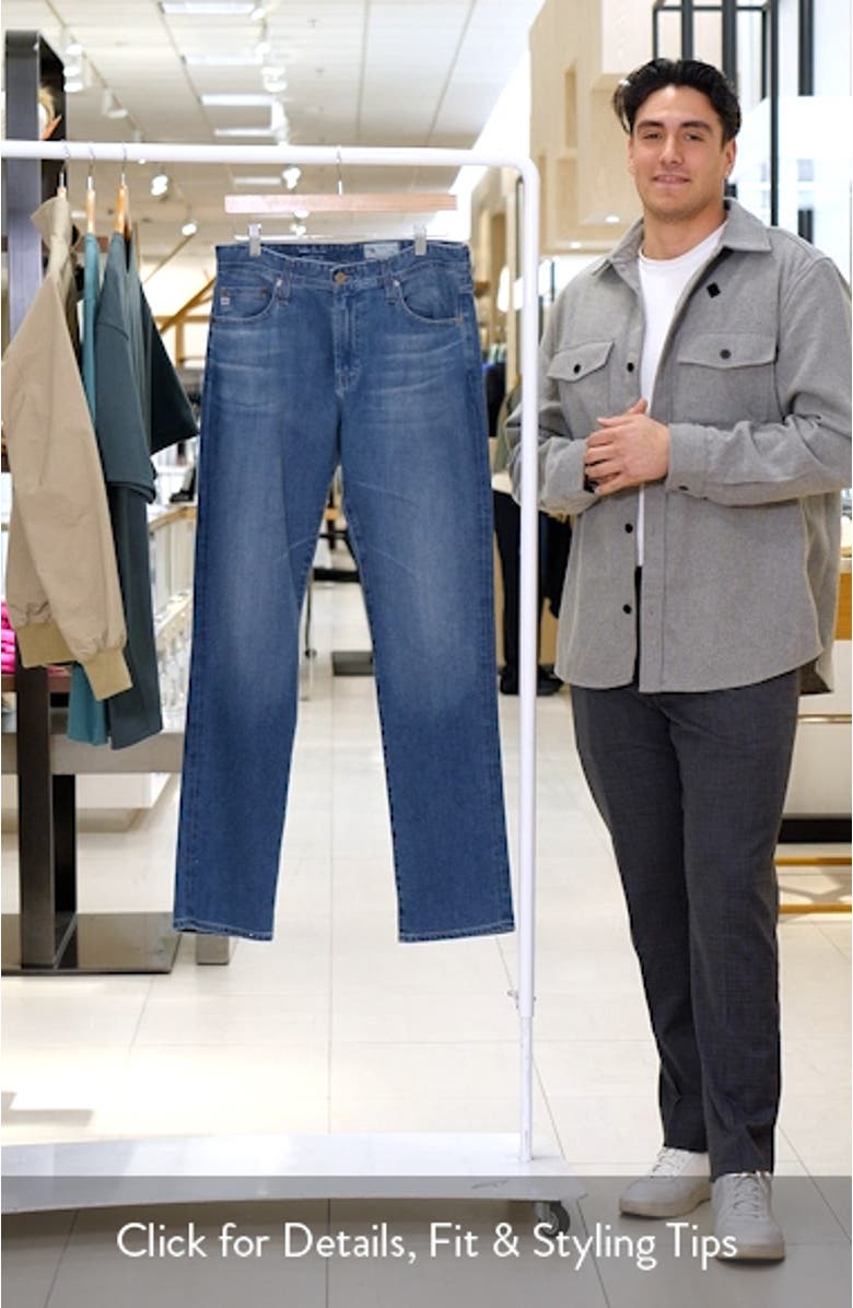 Everett Slim Straight Leg Jeans, sales video thumbnail