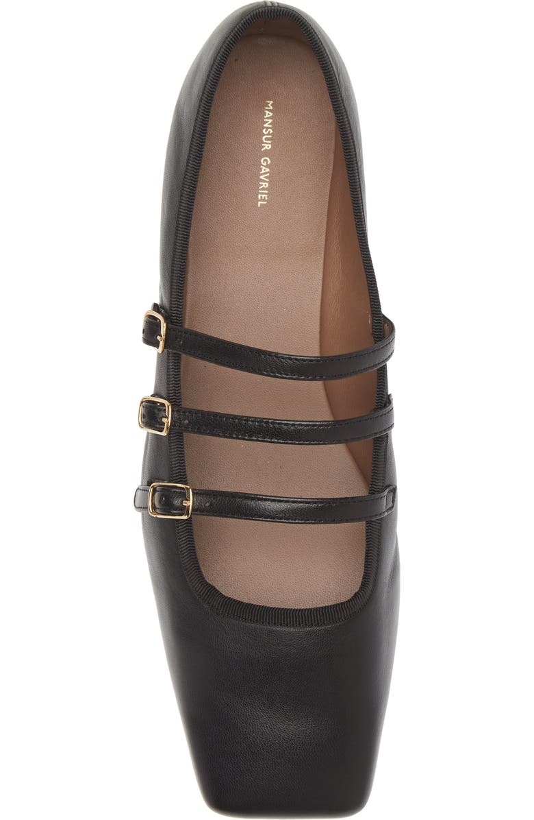 Mansur Gavriel Square Toe Mary Jane Flat, Alternate, color,