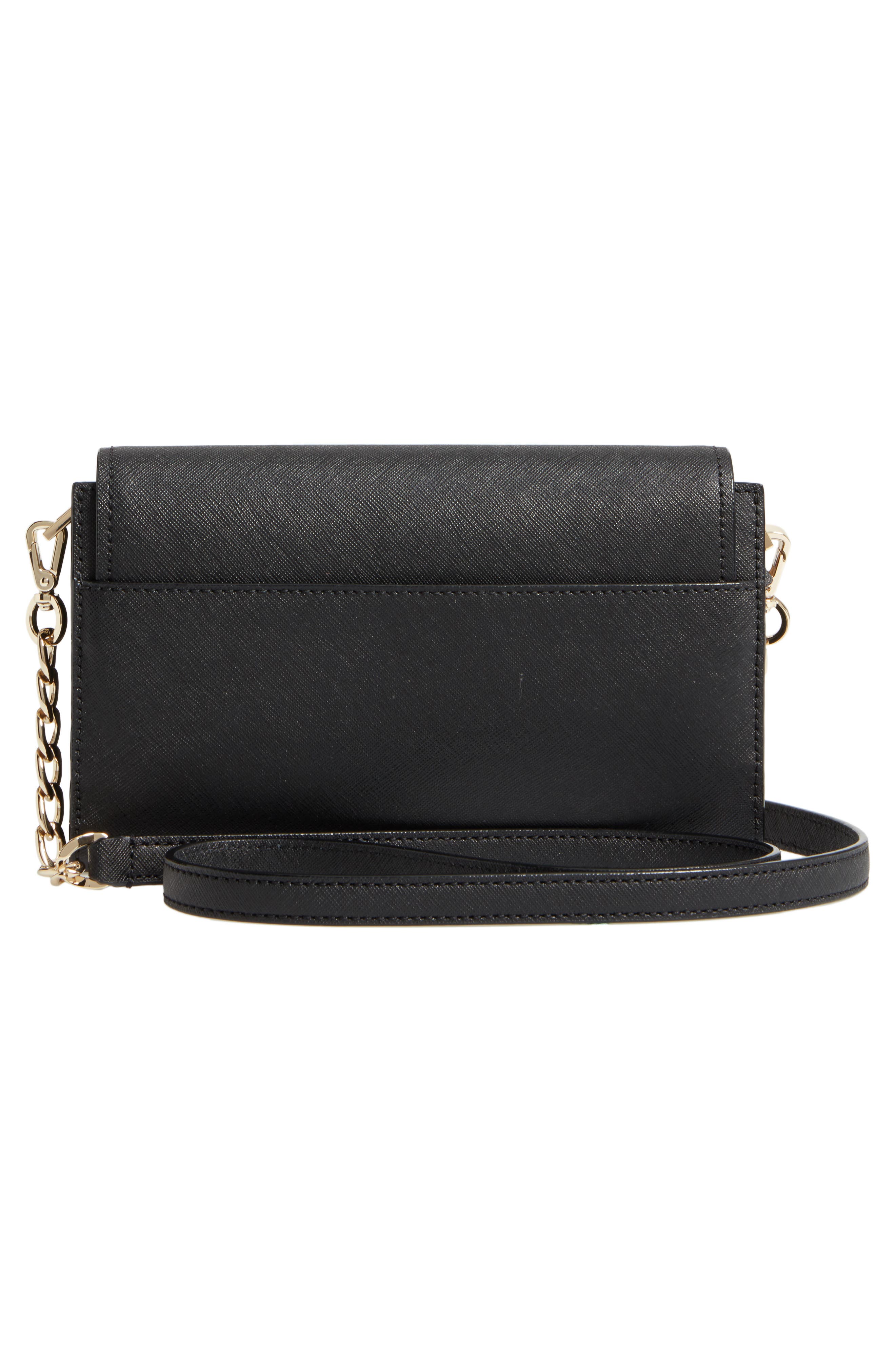 Kate Spade New York make it mine - camila leather clutch, Alternate, color, 