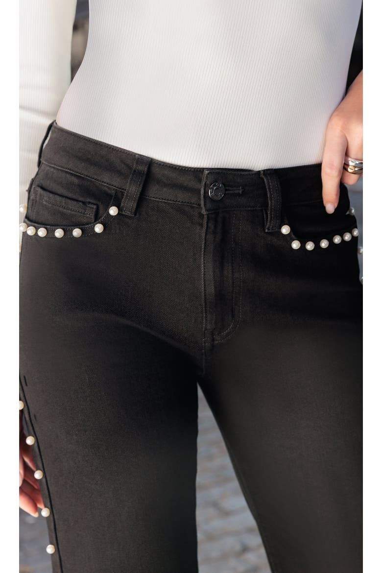 Han Pearl Jeans, Alternate, color, Black