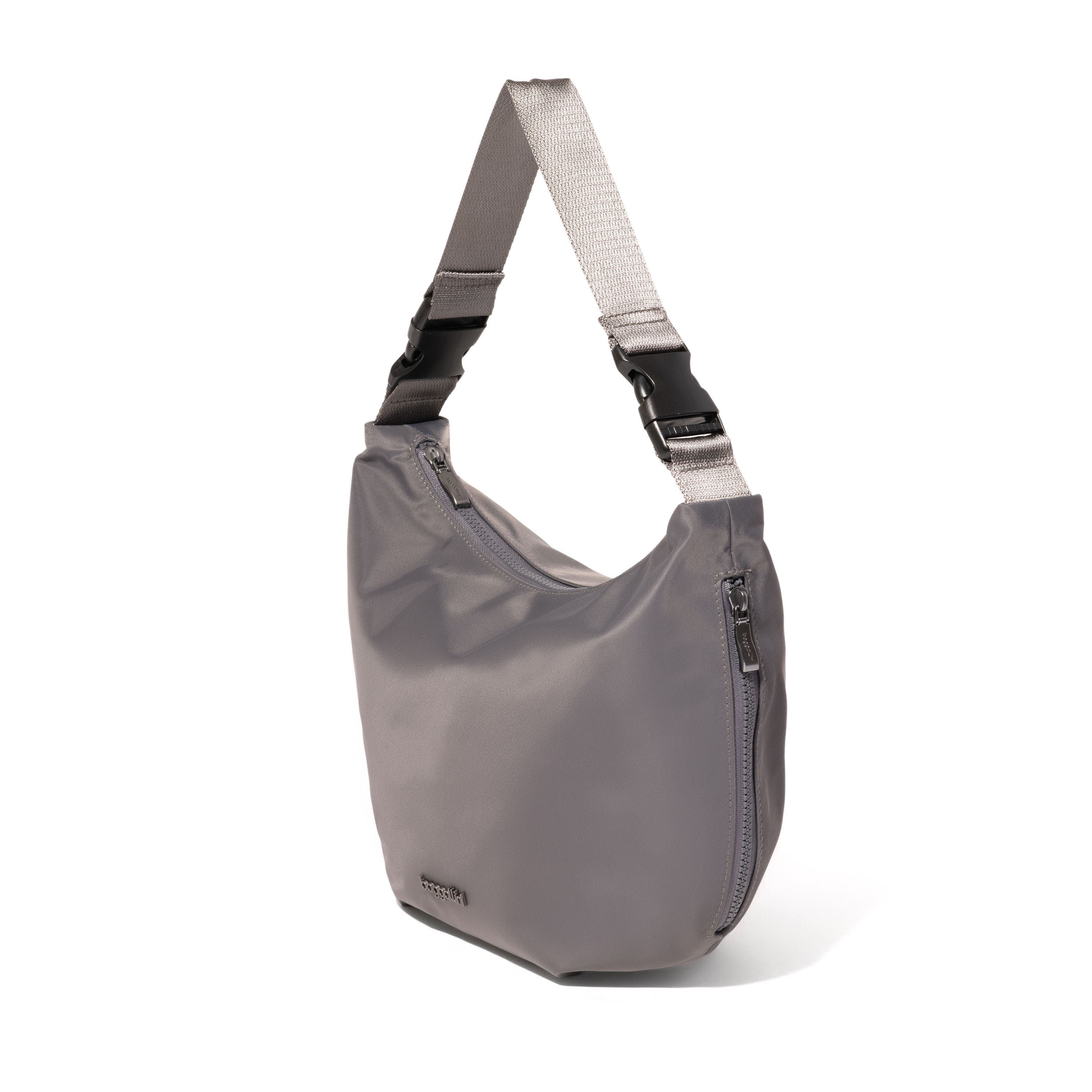 Crescent Convertible Hobo, Alternate, color, Smoke Twill