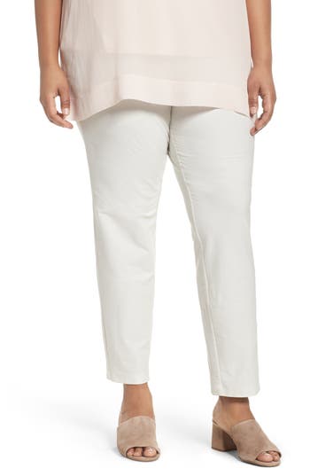 Eileen Fisher Crepe Ankle Pants