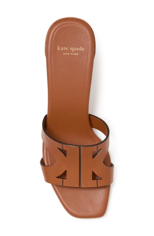 Kate Spade New York Duo Slide Sandal In Saddle
