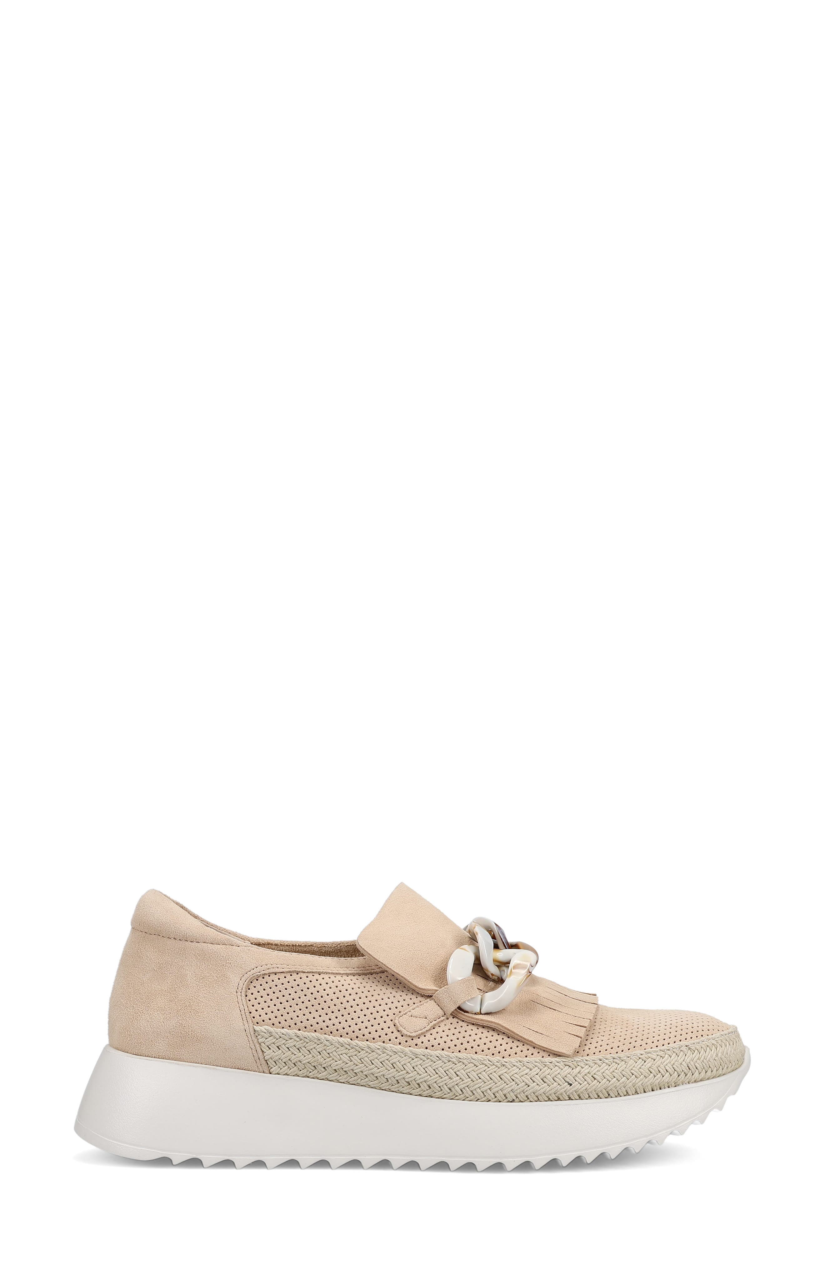 VANELi Qerene Platform Kiltie Sneaker, Alternate, color, Nude