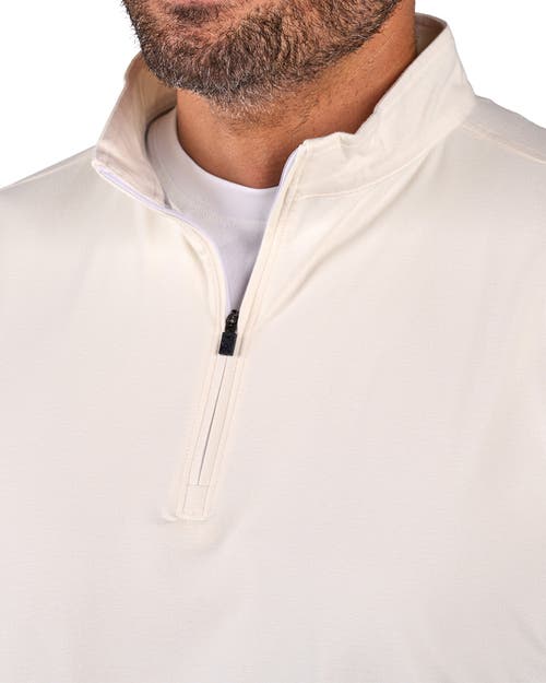 Black Clover Members Only Quarter-zip In White
