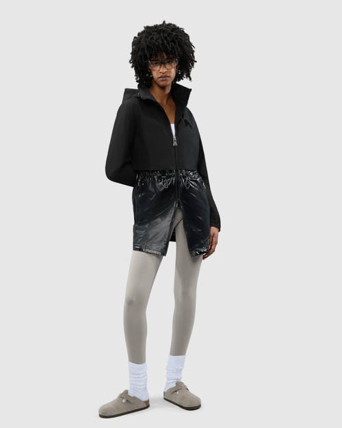 Alpenhaus Valmenier Raincoat With Retractable Hood In Black