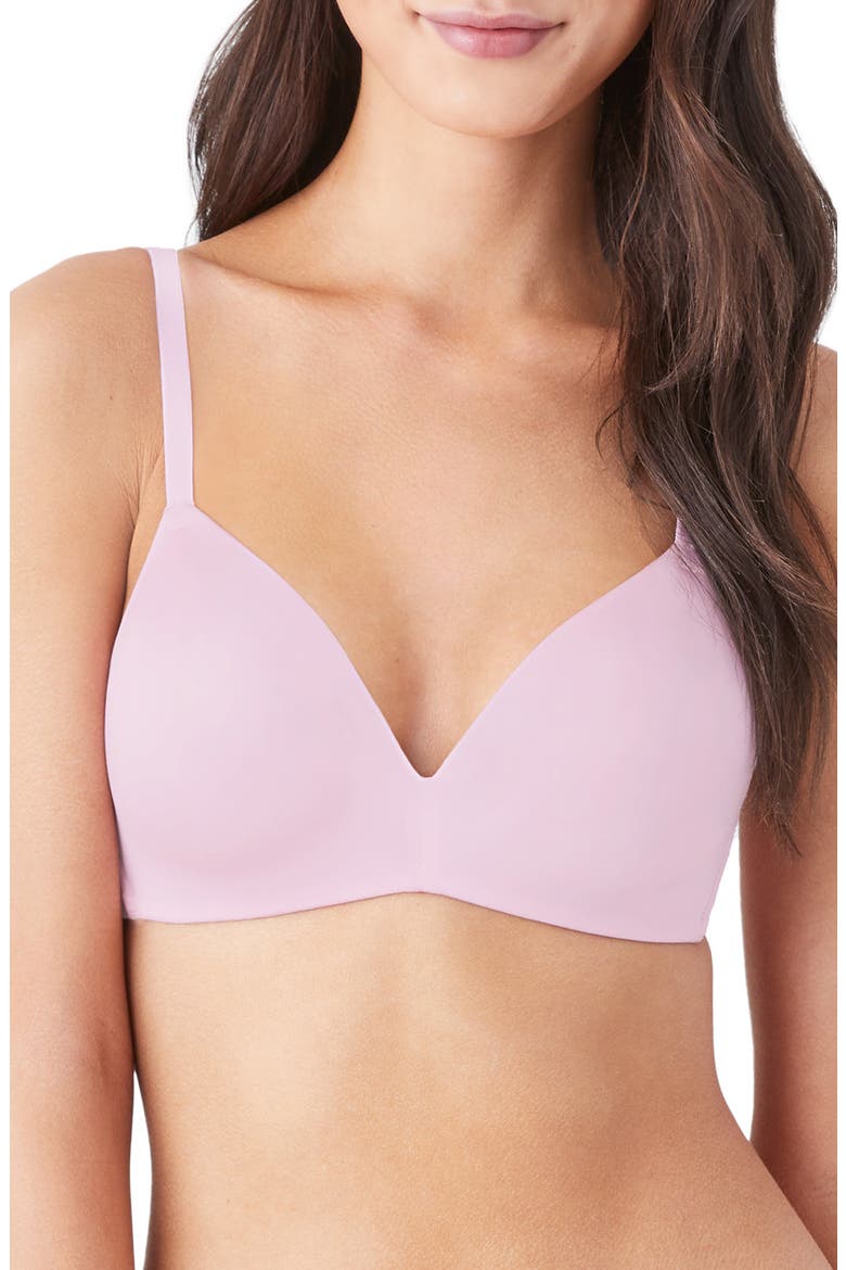 Future Foundation Wireless T-Shirt Bra, Main, color, PINK LADY