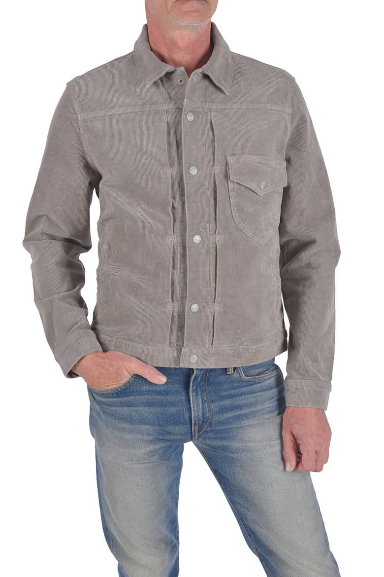 The Blade Stretch Corduroy Jacket, Alternate, color, LIGHT GRAY