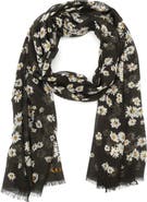 COACH Daisy Cluster Oblong Scarf