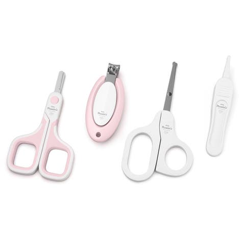 Baby Nail Care Kit Pink, 4Pc Setclipper, Scissors 
Tweezer