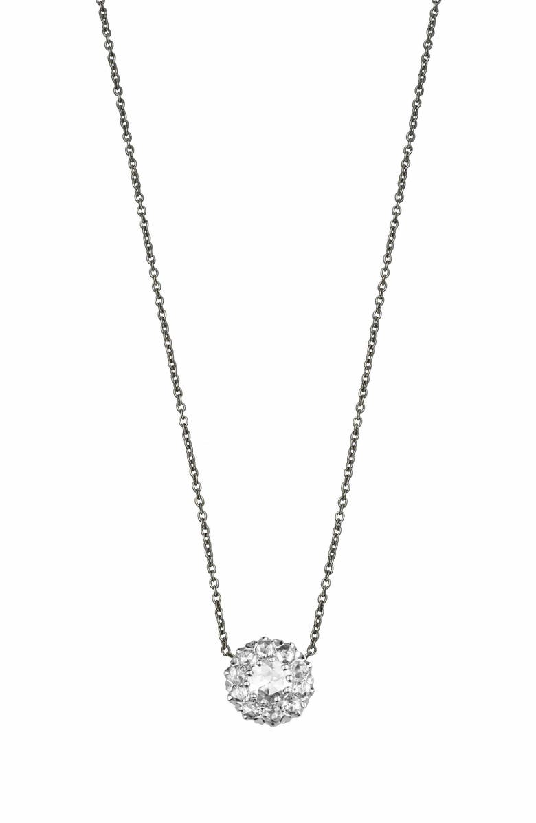 Sethi Couture Rose Cut Diamond Pendant Necklace, Main, color, 