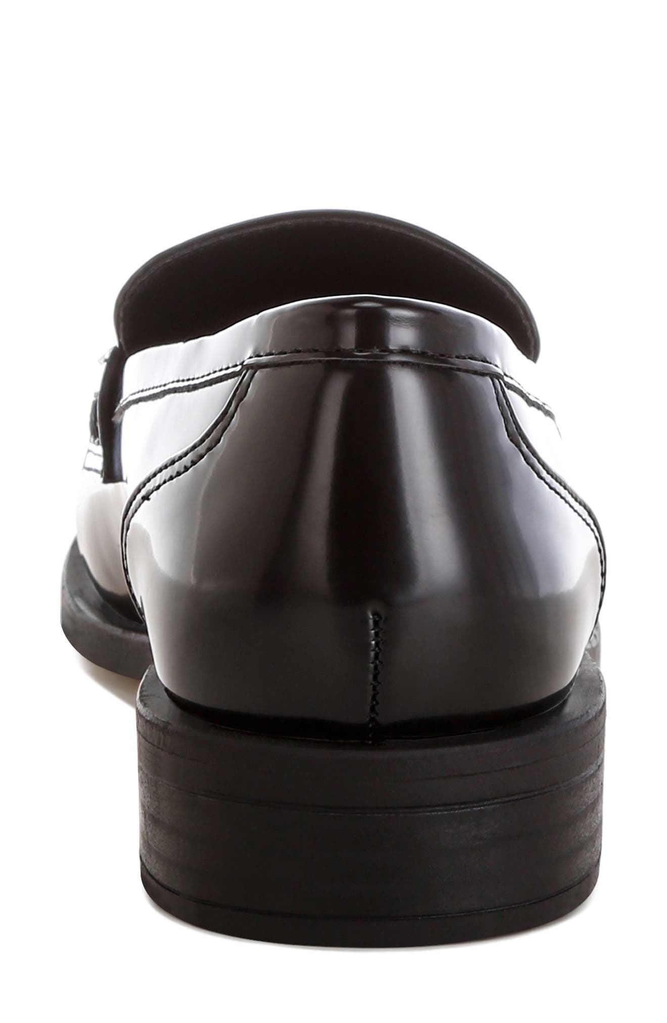 LONDON RAG Marbin Bit Kiltie Loafer, Alternate, color, Black