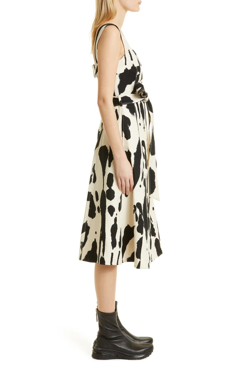 Stine Goya Gina Abstract Print Organic Cotton Dress, Alternate, color,