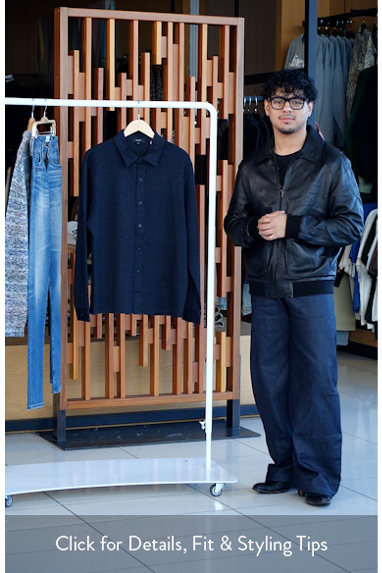 Herringbone Button-Up Shirt video