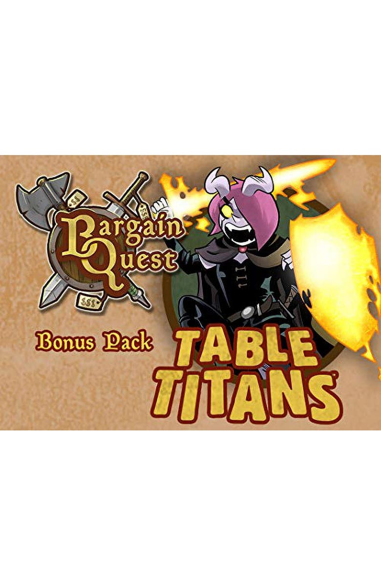 Renegade Game Studios Bargain Quest Table Titans Bonus Pack, 8+, Alternate, color, Multicolored