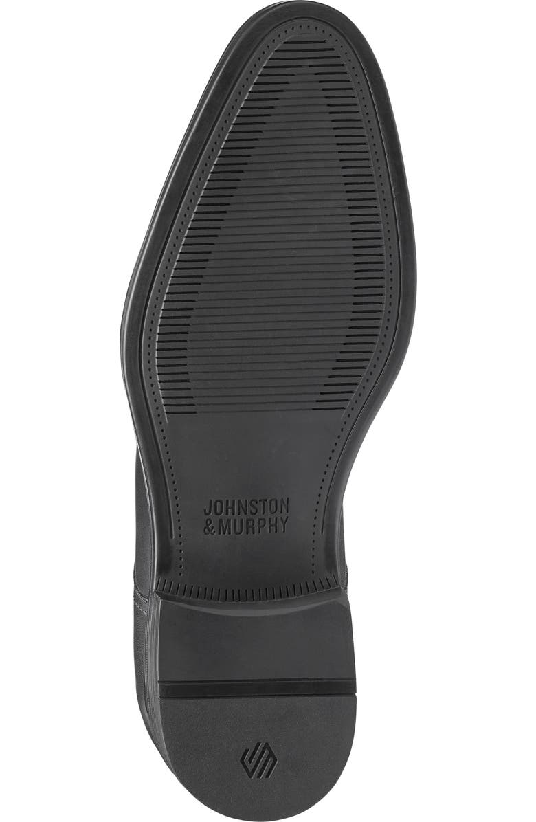 Johnston & Murphy Conlin Plain Toe Oxford, Alternate, color, Black Full Grain