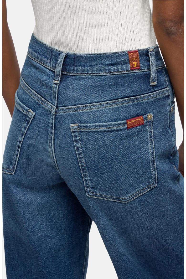 Stovepipe High Waist Straight Leg Jeans, Alternate, color, TIDE BREAK