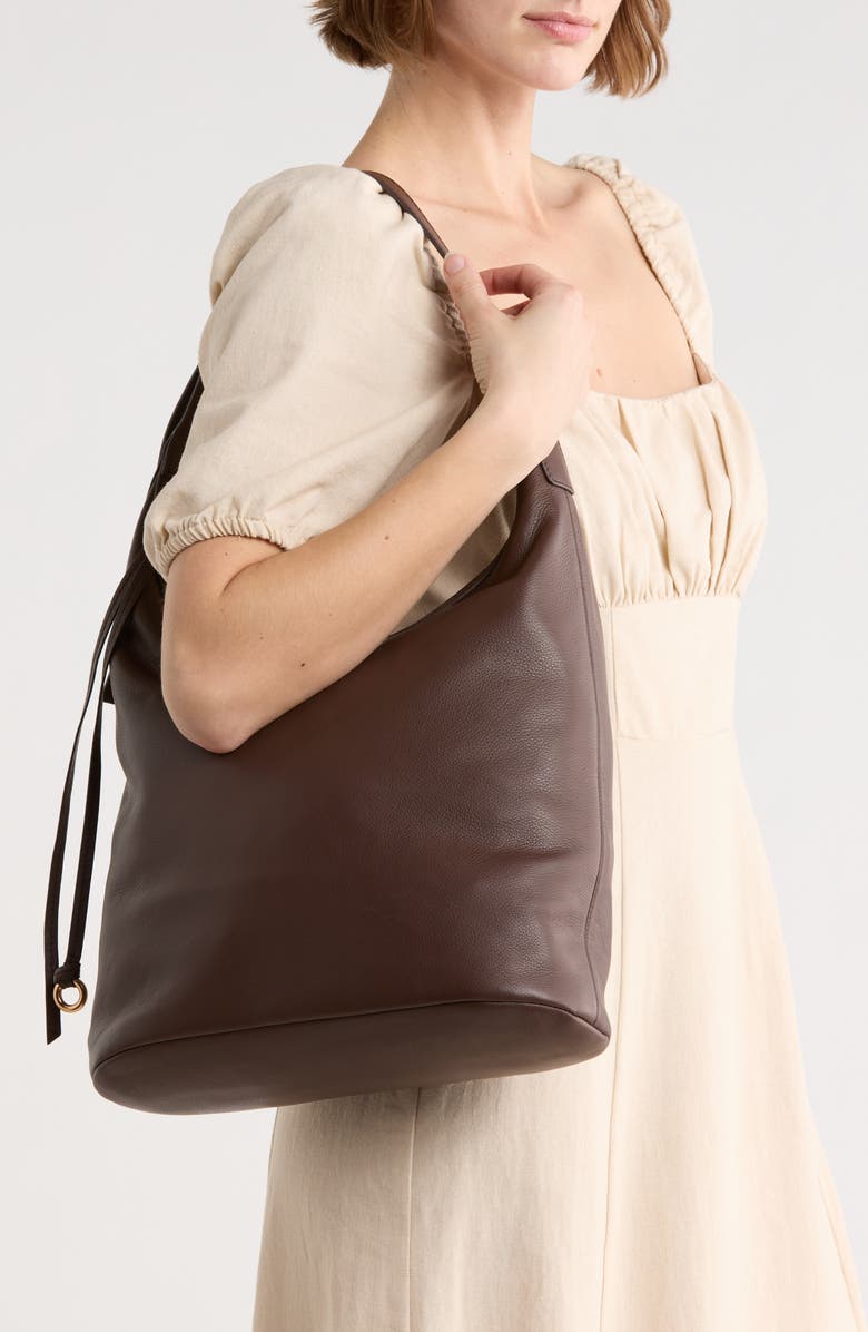 Sam Edelman Elaina Hobo Bag, Alternate, color, Dark Brown