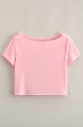 Treasure & Bond Kids' Off the Shoulder T-Shirt