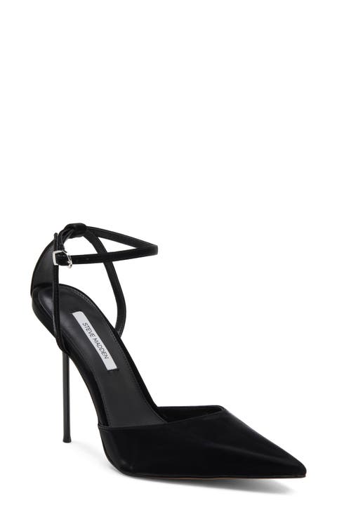 Morrie Pointed Toe Ankle Strap Pump