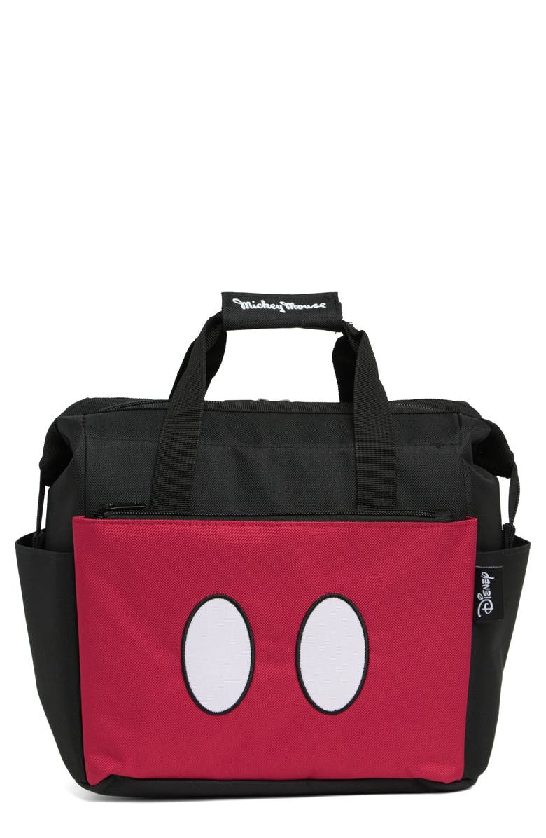 Picnic Time x Disney<sup>®</sup> Mickey Mouse Shorts On the Go Lunch Cooler, Main, color, Black