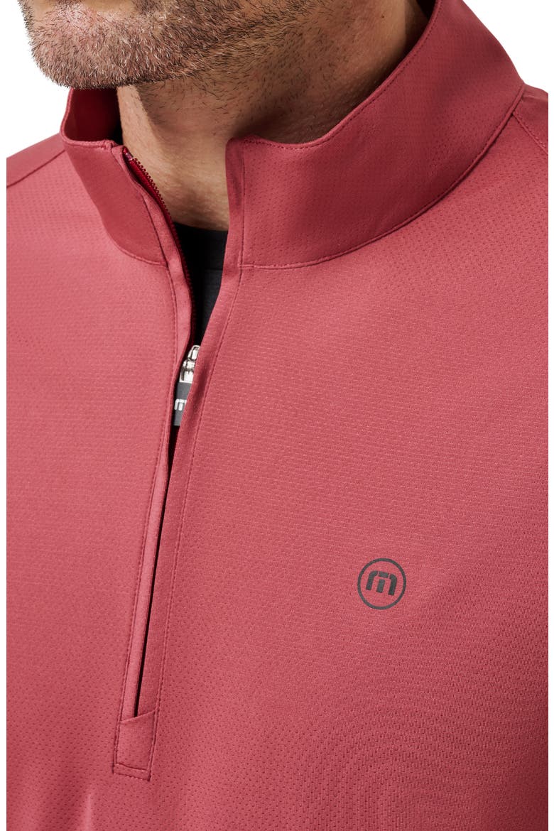 Heater Pro Quarter Zip Pullover, Alternate, color, ROAN ROUGE