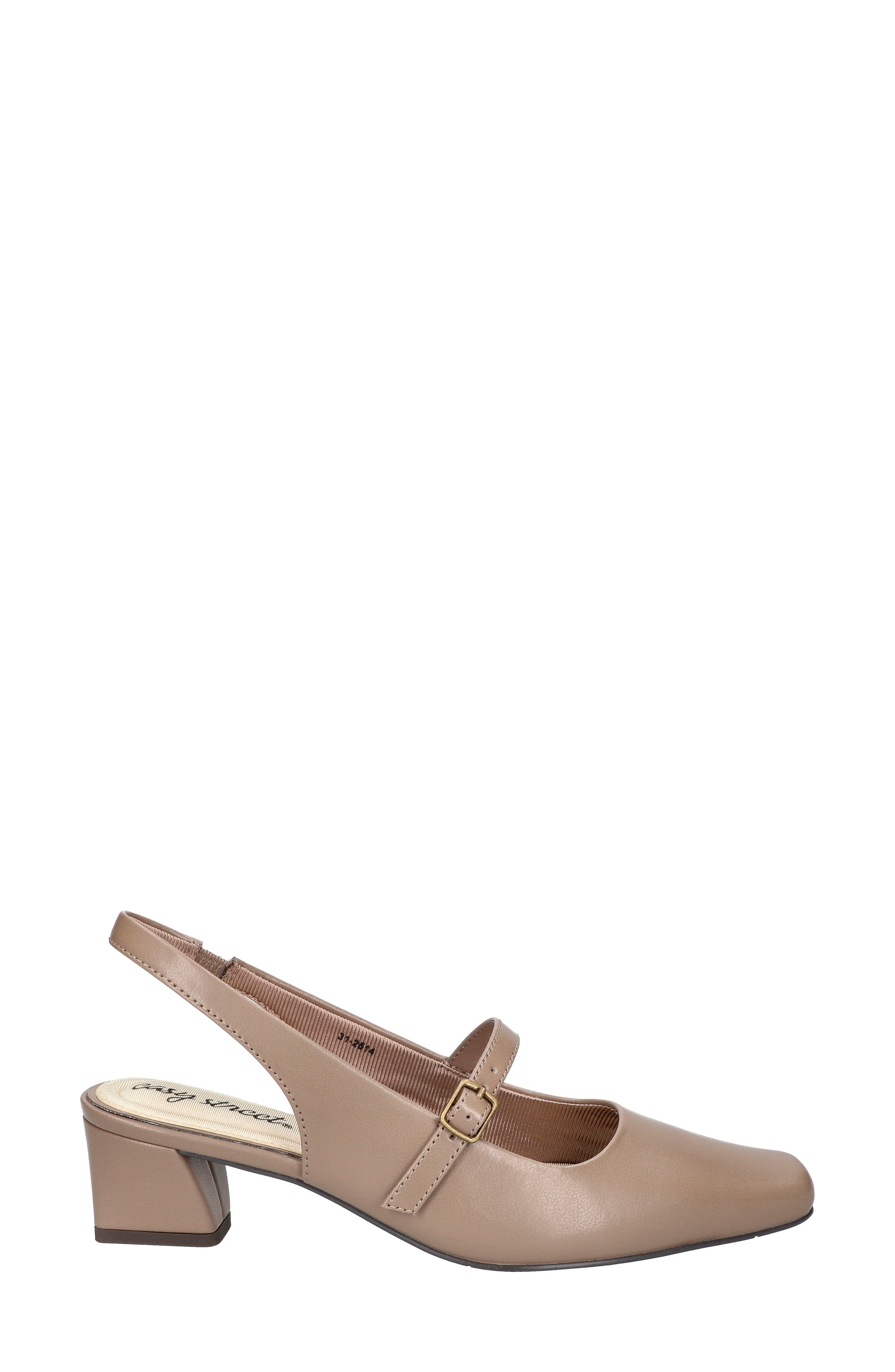 Cameo Slingback Mary Jane Pump, Alternate, color, TAUPE