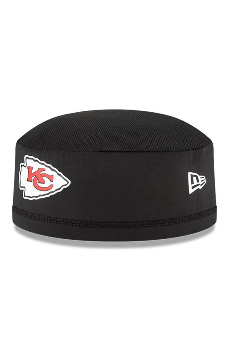 New Era Men's New Era Black Kansas City Chiefs NFL Training Skully Cap, Alternate, color, 