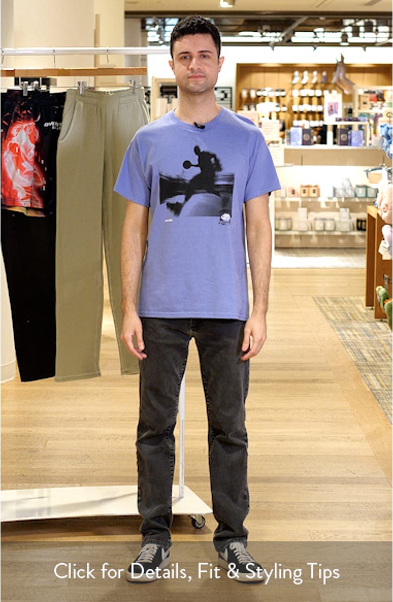 Motion Blur Cotton Graphic T-Shirt, sales video thumbnail