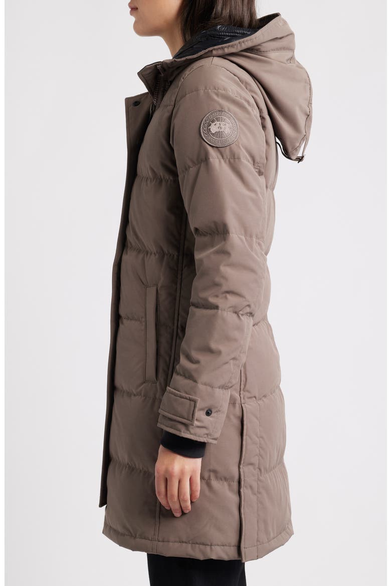 Shelburne Water Resistant 625 Fill Power Down Parka, Alternate, color, TAUPE GREY