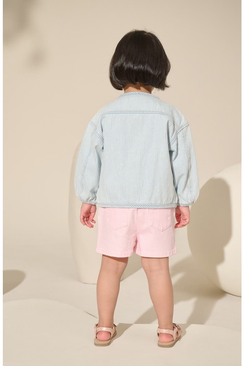 Kids' Ticking Stripe Jacket, Alternate, color, BLUE