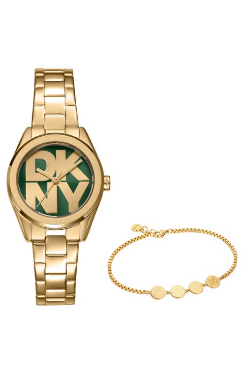 L 145 Bracelet Watch & Bracelet Set