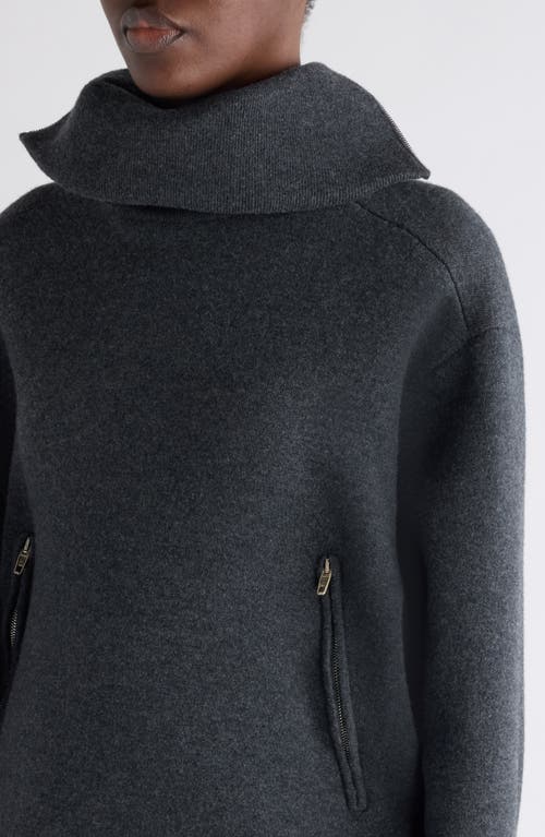 Balenciaga Back To Front Wool Sweater In Black
