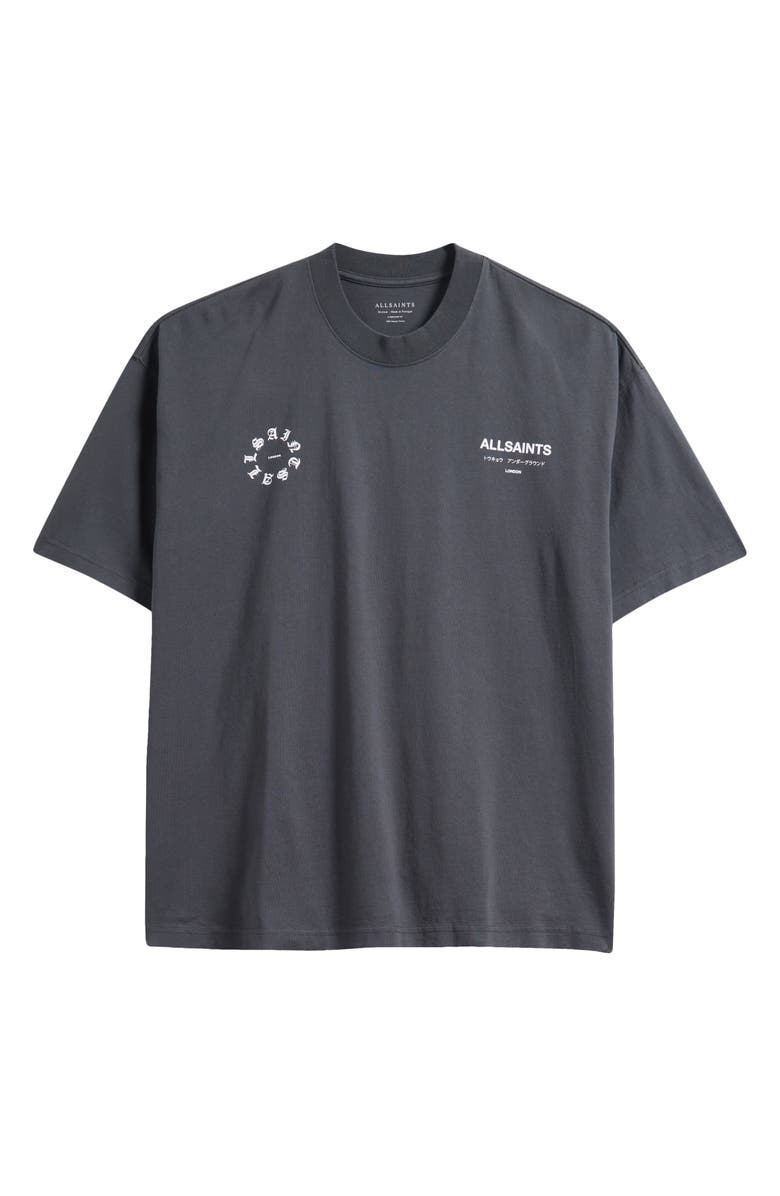 AllSaints Reflektor Logo Graphic T-Shirt, Alternate, color,