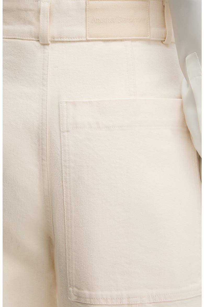 Denim Cuff Pant, Alternate, color, Ecru