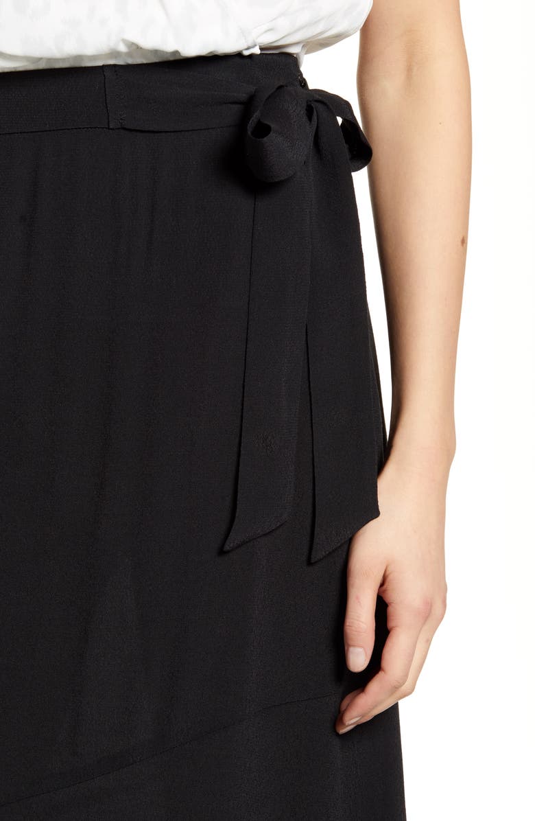 Chelsea28 Asymmetrical Faux Wrap Skirt, Alternate, color,