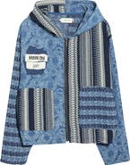 HONOR THE GIFT Indigo Tapestry Hoodie