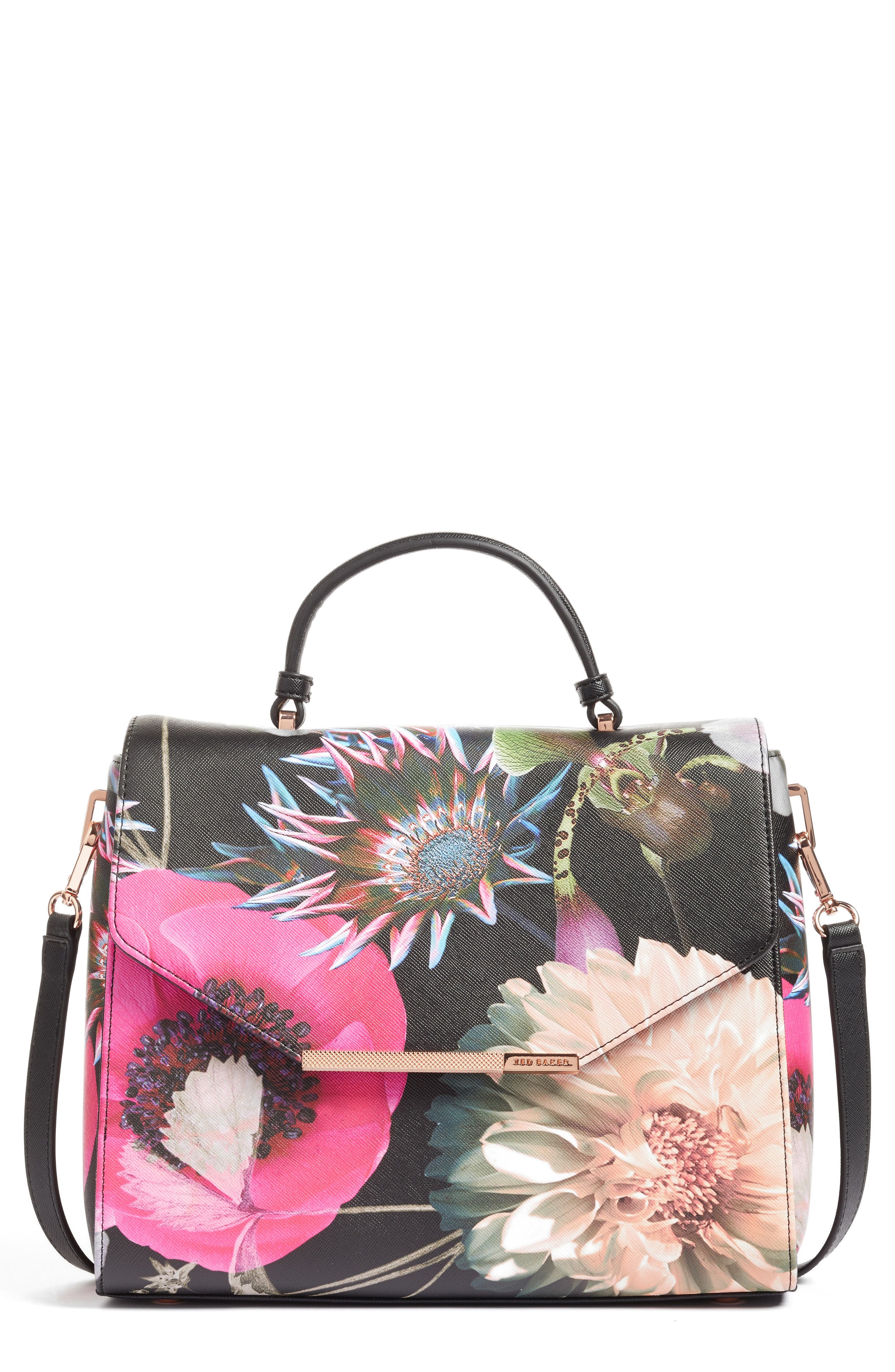 Ted Baker London Large Paulet Neon Tote, Main, color, 