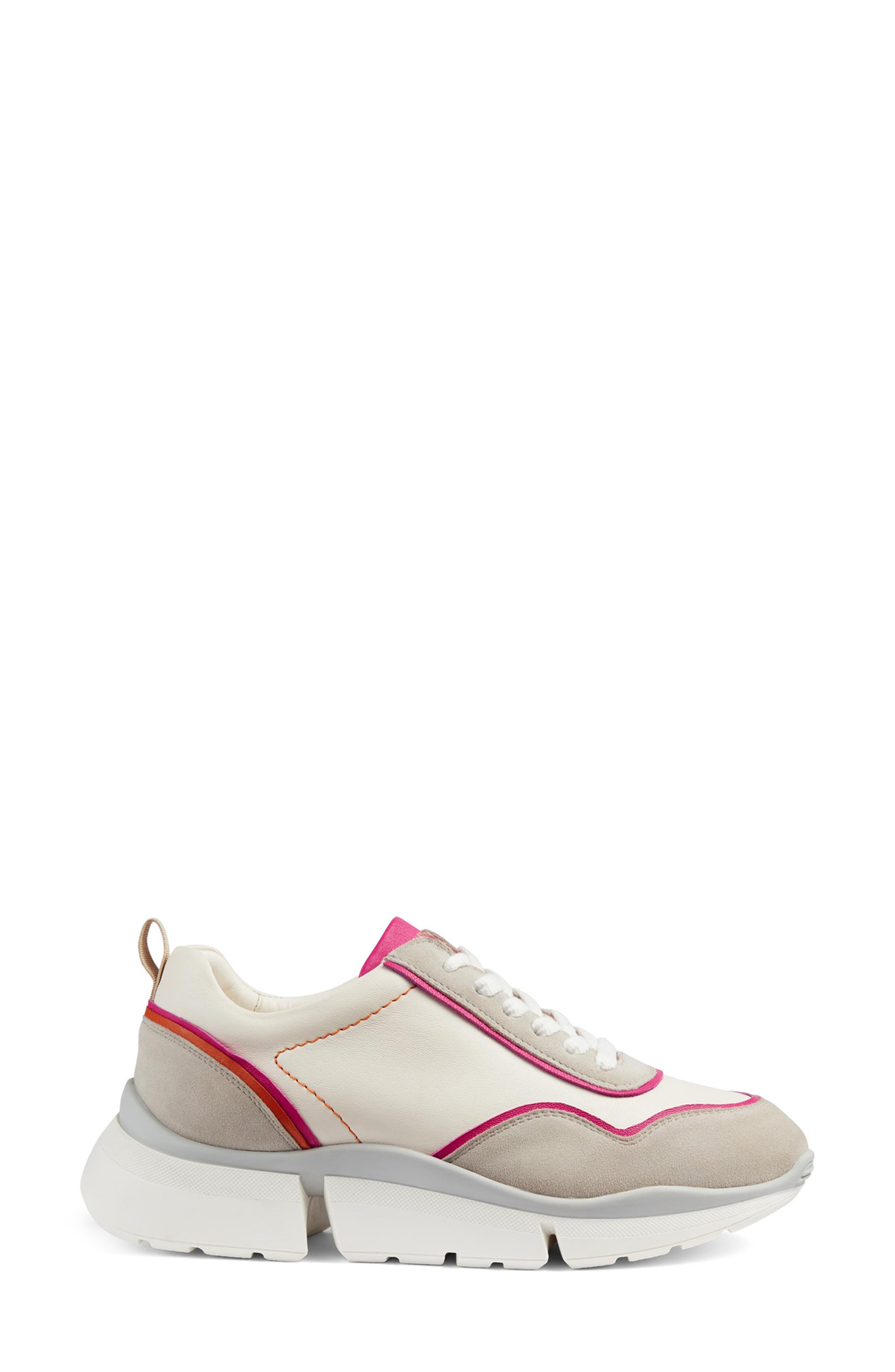 LK Bennett Step Chunky Sneaker, Alternate, color, 