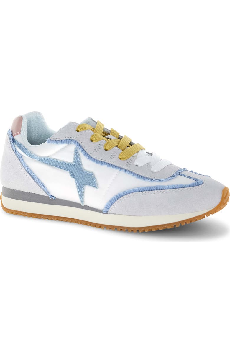 W6YZ Samoa Sneaker, Main, color, White Jeans