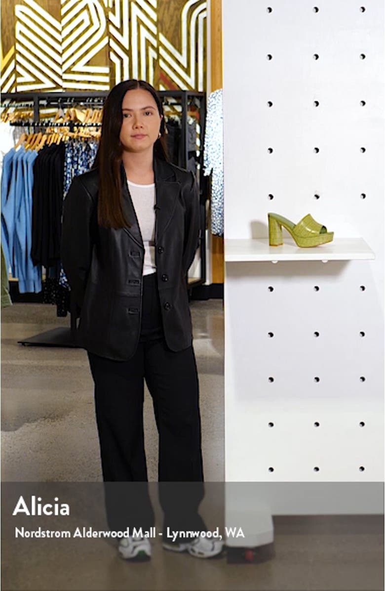 Magdalen Platform Sandal, sales video thumbnail