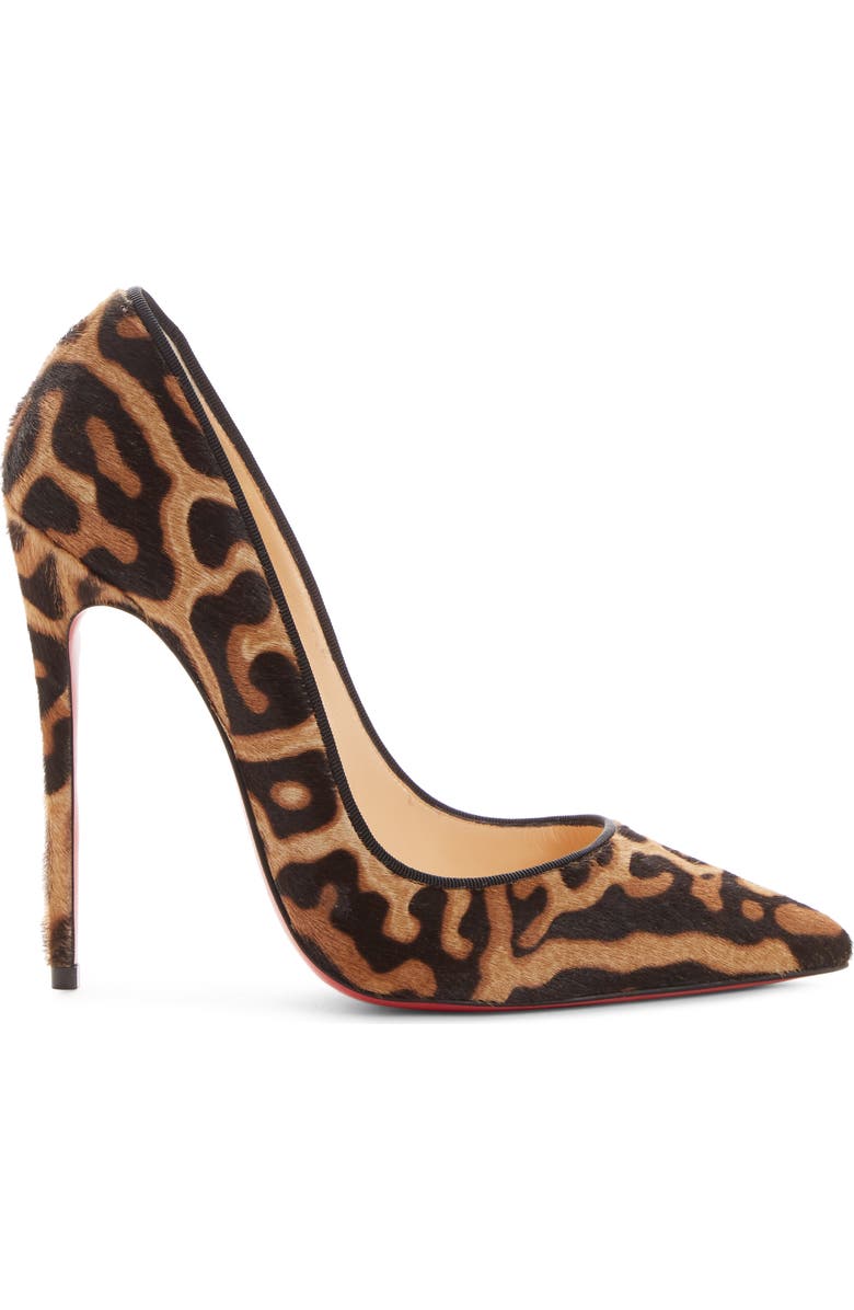 Christian Louboutin So Kate Genuine Calf Hair Pump, Alternate, color,