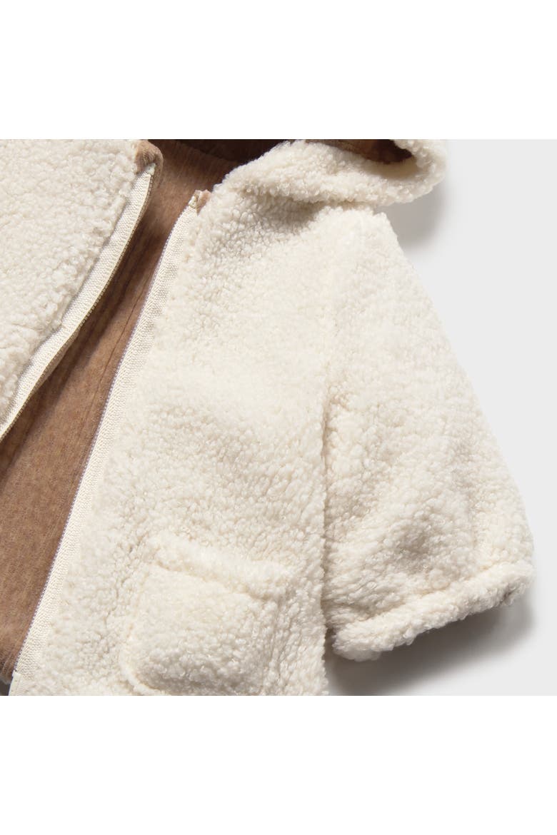 Reversible Fur Jacket, Alternate, color, Brown