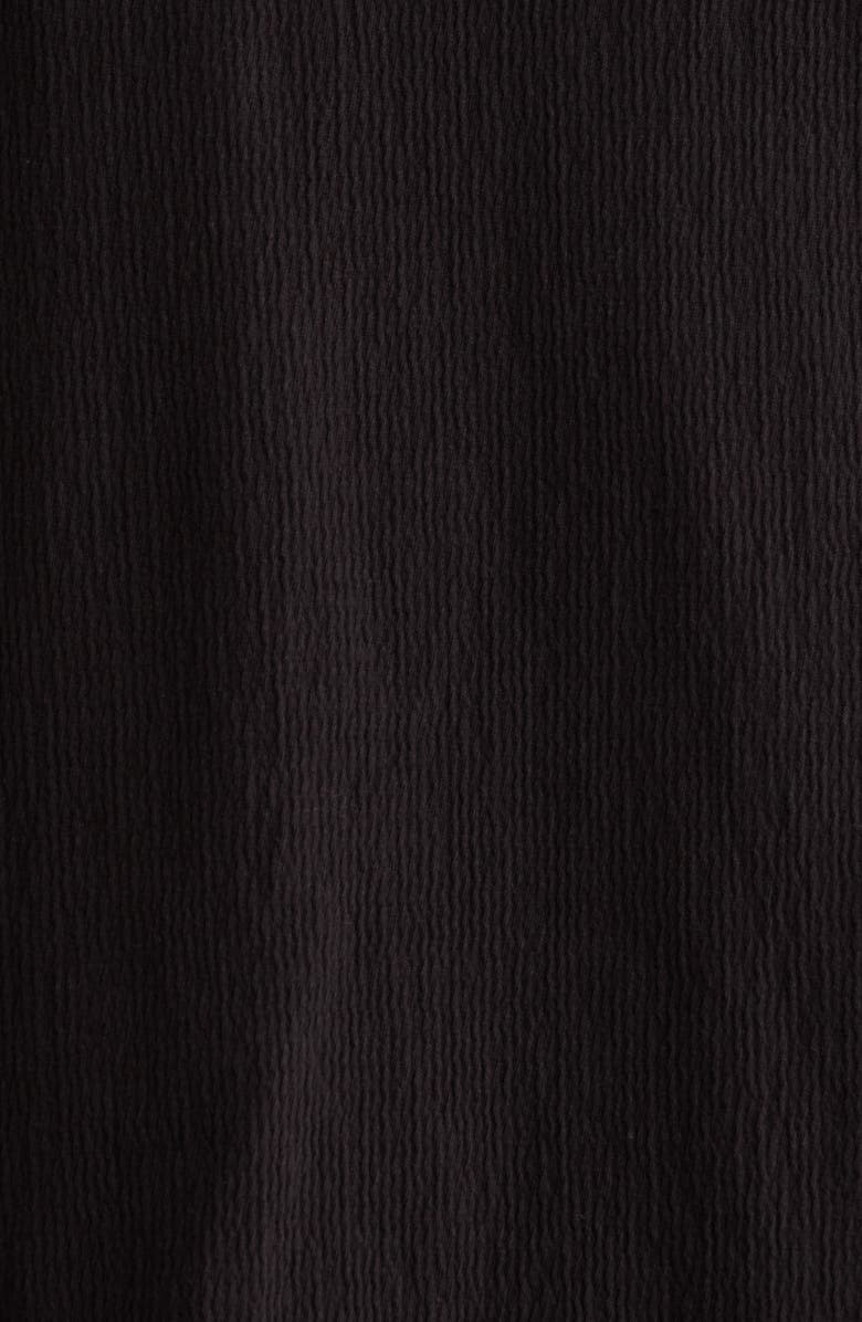 Eileen Fisher Bracelet Sleeve Top, Alternate, color, Black